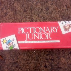Vintage Pictionary Jr Boardgame 