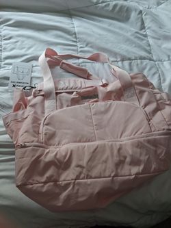 Hurley Pink Weekend Tote Bag--New