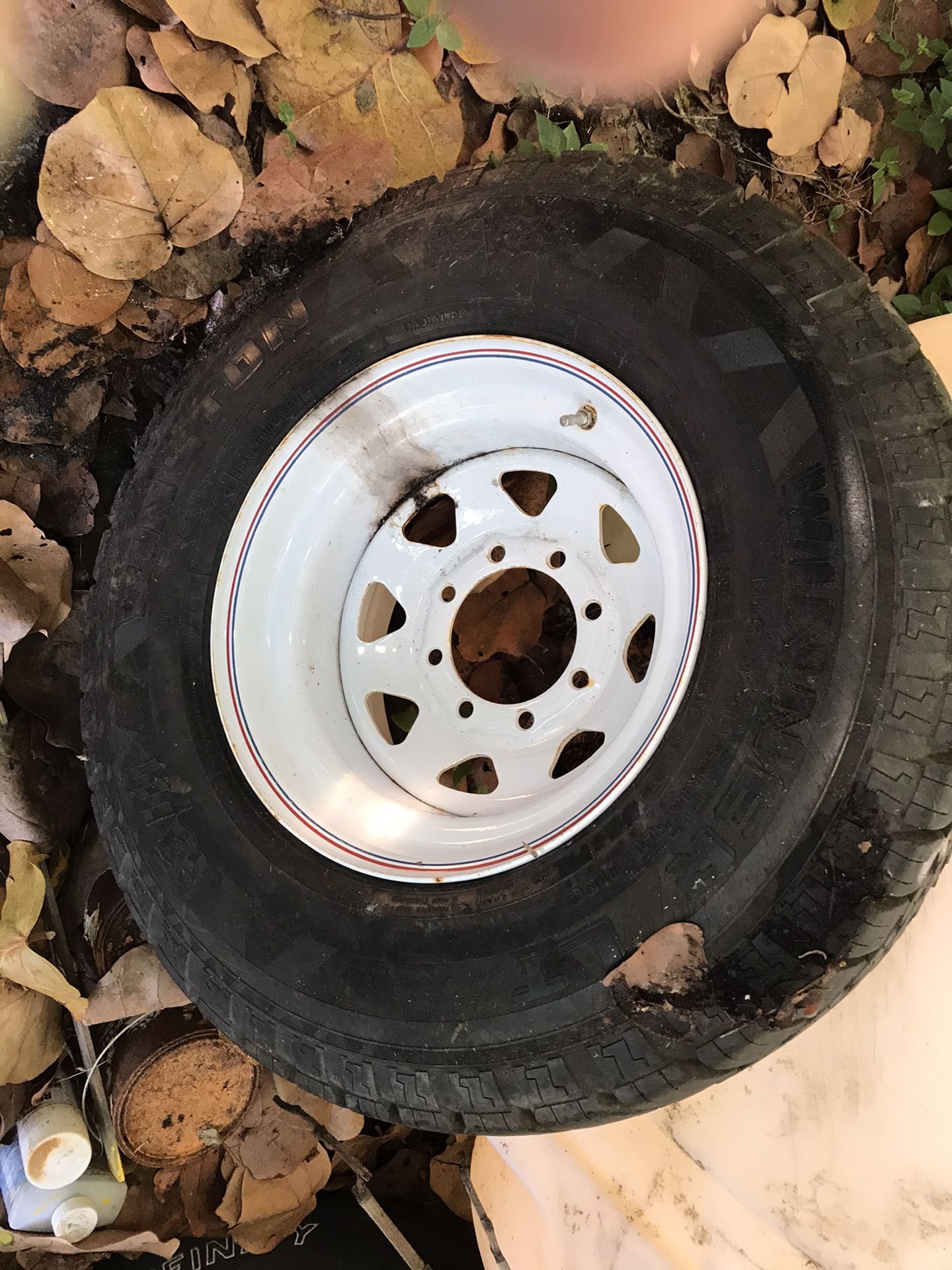 16 . 5  Spare tire and rim good condition like new