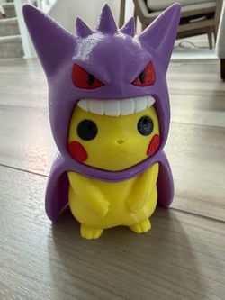 3D Printed Pikachu Gengar