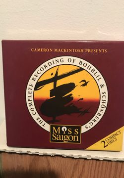 Miss Saigon the Complete Recording Of Boublil & schonberg’s