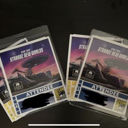 Comic Con 2026 Two Friday, Saturday Badges / Tickets