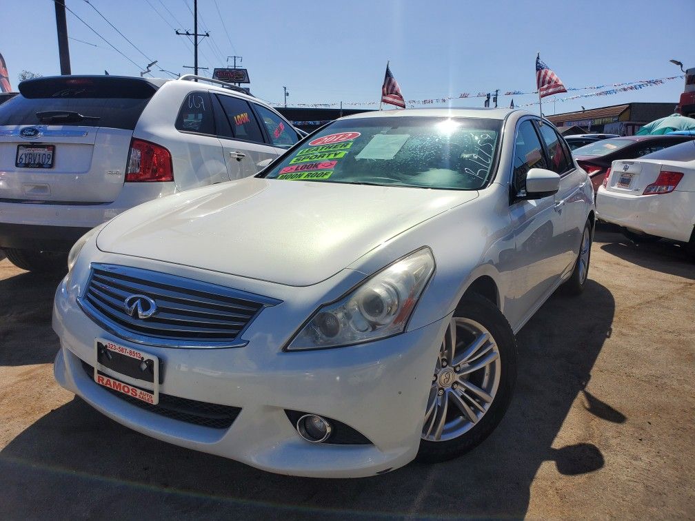 2012 Infiniti G37