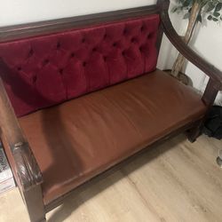Unique Statement Piece/ Gorgeous Loveseat 
