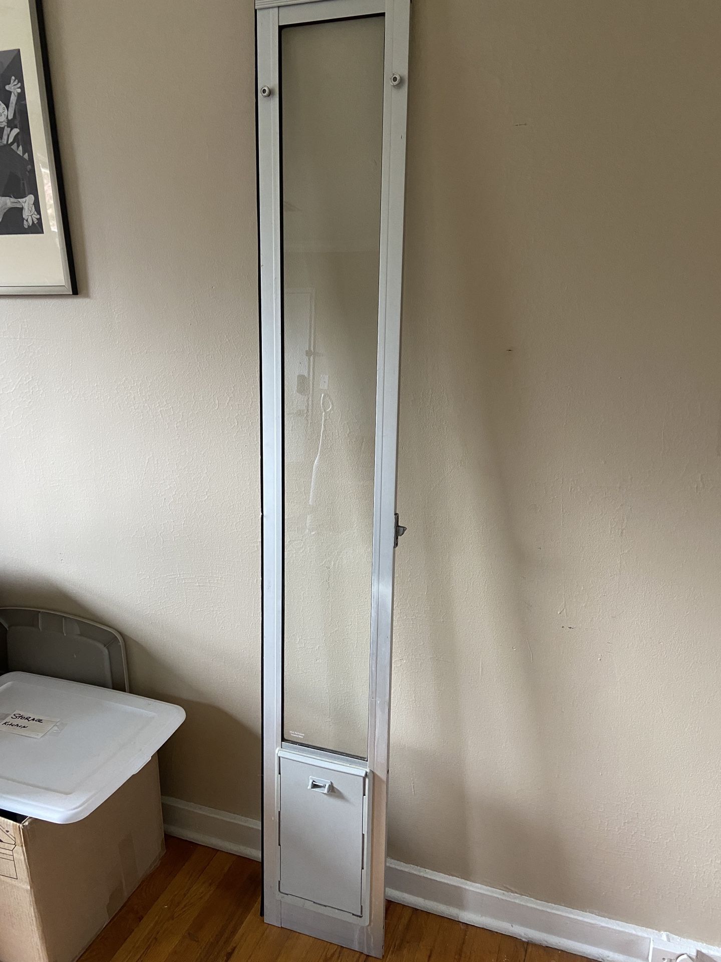 Pet door for sliding glass doors