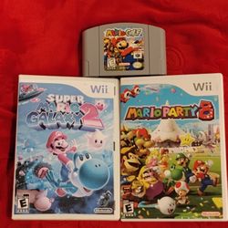 TRADE NINTENDO WII N64 video games Tested 