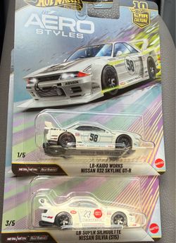 Hotwheels Aero Style ( Nissan skyline &silvia
