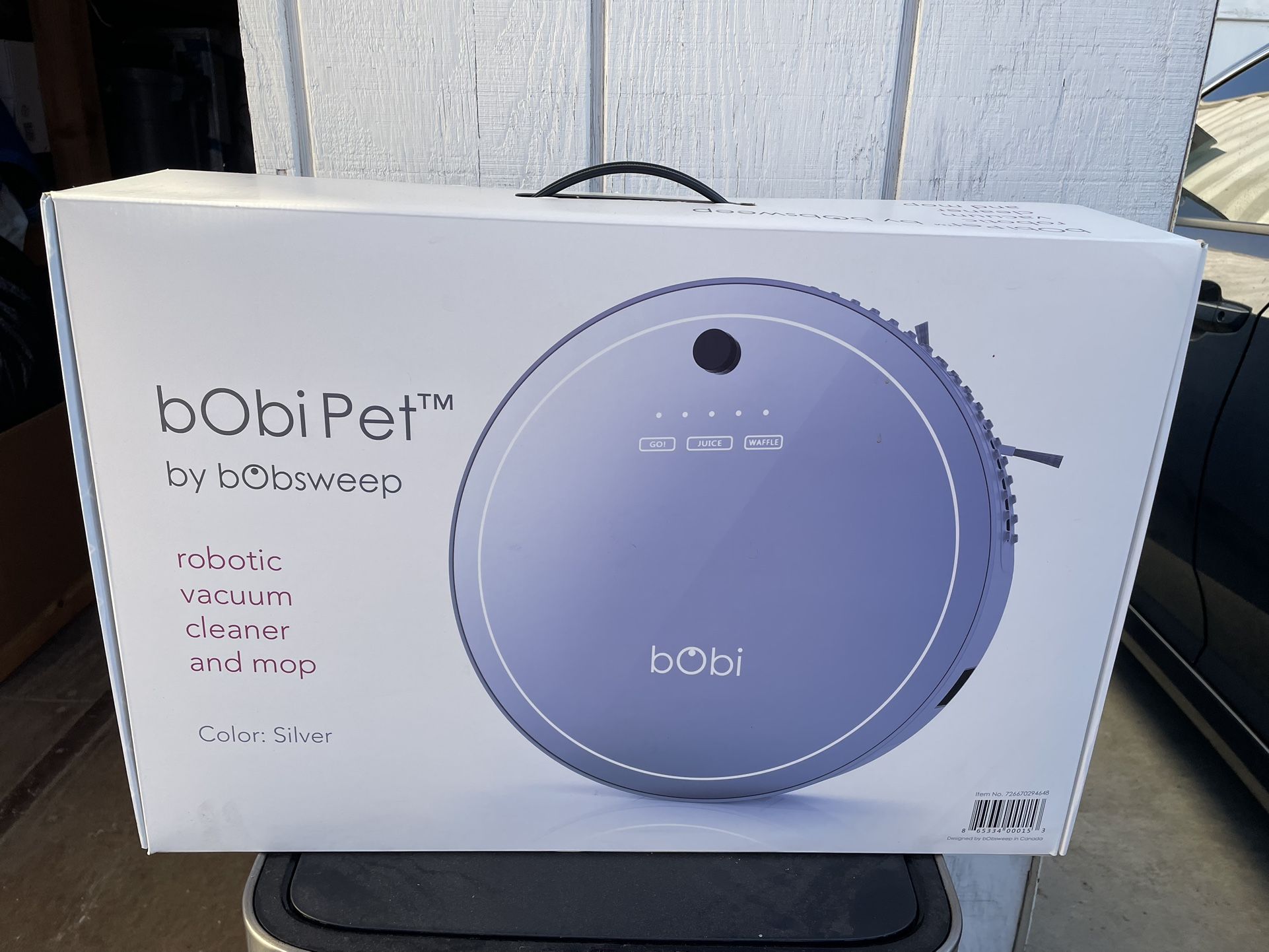 bObi Pet Robotic Vacuum Cleaner And Mop