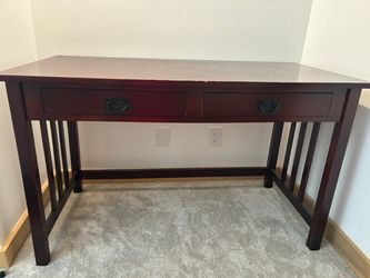 Wood desk