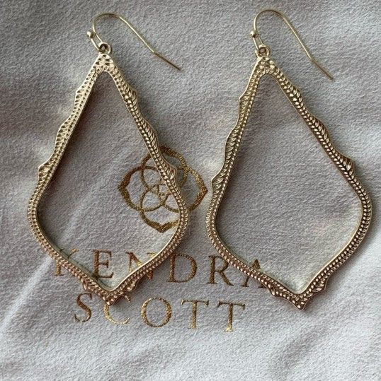 Kendra Scott Gold Sophee Drop Earrings 