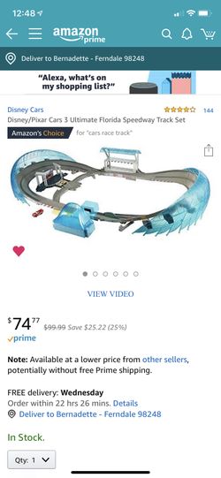 Cars 3 Florida speedway