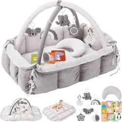 5-in-1 Convertible Baby Mat