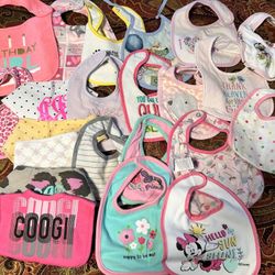 22 Bibs For Baby Girl
