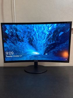 24’ Curved Samsung monitor