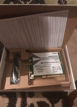 New! D-Link Wirless DWA-552 XTREME N Desktop Adapter