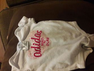 New 3 months Adidas onesie