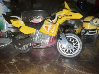 1994 YELLOW MIGHTY THUNDER POWER RANGERS BIKE