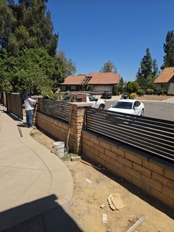 Modern Style Iron Fence