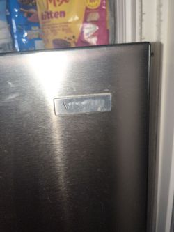 vissani Stainless steel fridge