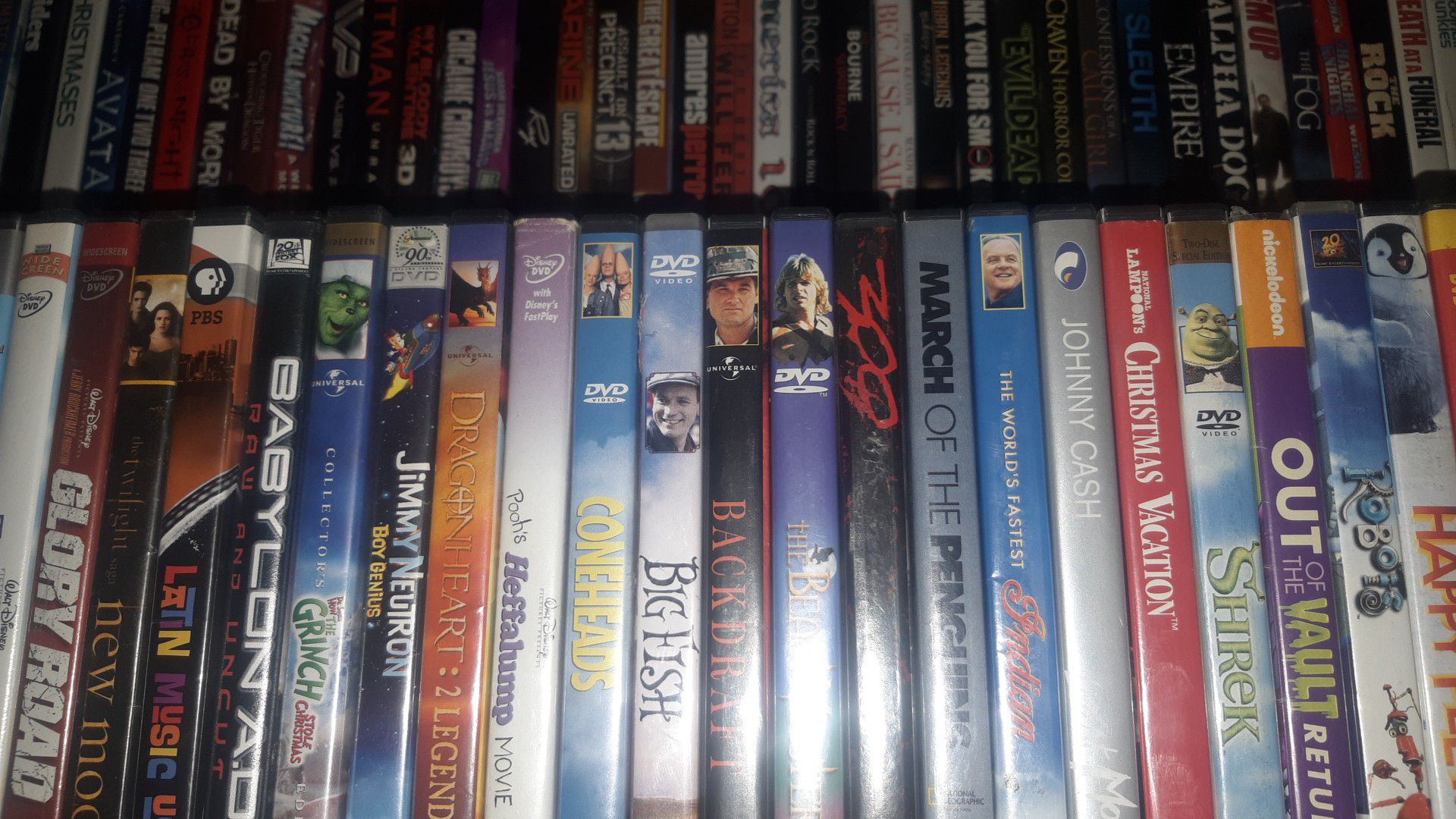 Assorted Lot of DVD's