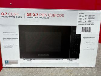 0.7 CuFt Black&Decker Microwave Oven