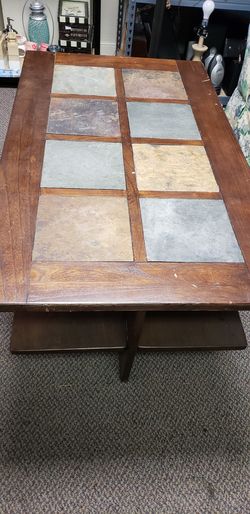 Marble coffee table