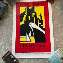 Long Beach Centennial Poster