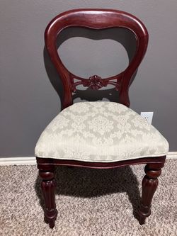 Queen-Anne style antique chair