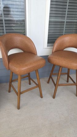 Mid-Century Modern 2 Bar Stools