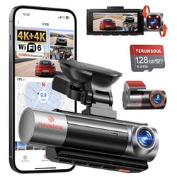 Brand New 3 Channel Dash Cam Free 128GB Card Included