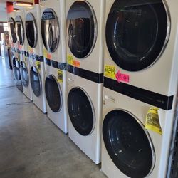 LG ThinQ WashTower Single Unit Front Load Washer 4.5 Cubic Feet  AND  Gas Dryer 7.4 Cubic Feet YNB0