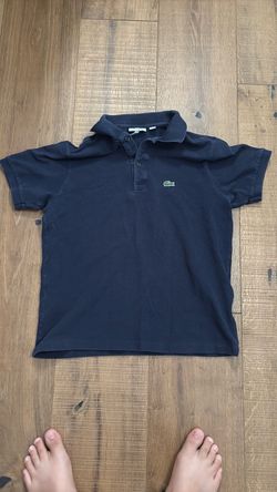 Lacoste navy blue polo