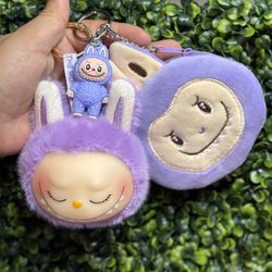 Labubu Head Key Chains Set 