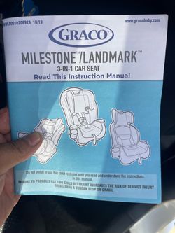 Car Seat Graco milestone