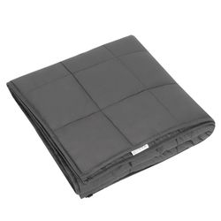 NEW Blue / Gray Weighted Blanket Anxiety Adult Kid Size 40x60 48x72 60x80 10-15lbs