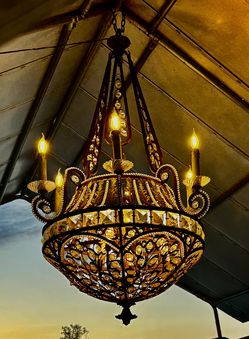 Beautiful Large 5’ Chandelier 