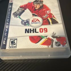 NHL 09 PS3