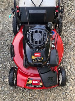 Very nice self-propelled lawnmower, Toro Recycler