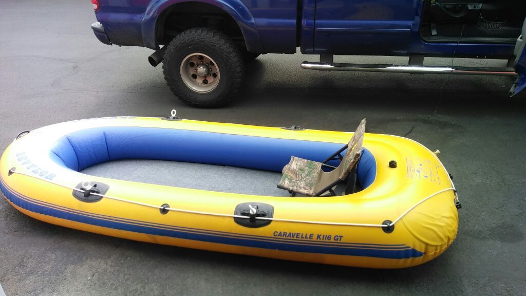 Inflatable boat two person