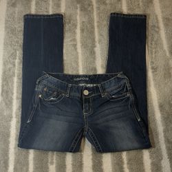 Y2K Early 2000’s Maurices Dark Wash Bootcut Jeans 