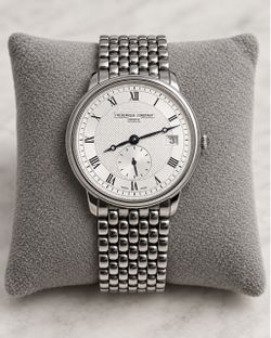 Frédérique Constant Genève Swiss Luxury Watch – Stainless Steel – FC-245