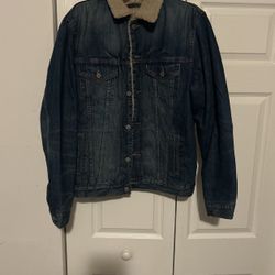 Levi Faux Shearling Trucker