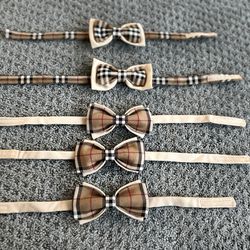 Burberry Bow Tie Various Size $15 Each 