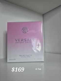 Bright crystal de versace para mujer 6.7onzas