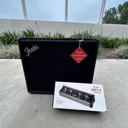 Fender Mustang GT100 With Foot switch 