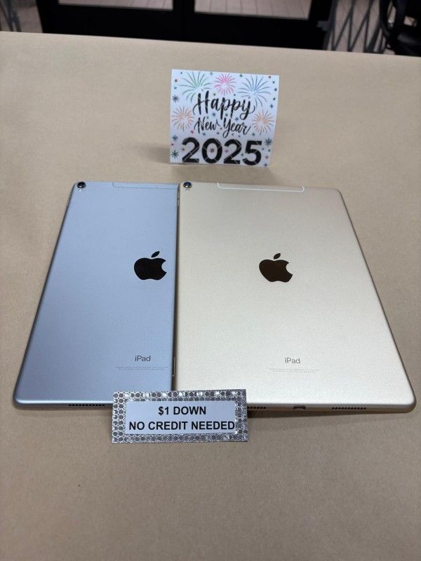 Apple IPad Pro 10.5 Inch Tablet - Only $1 Today Pay The Rest Later!