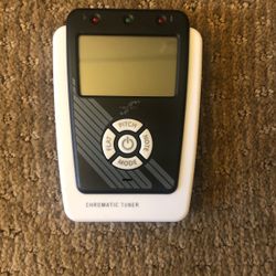 FIRST ACT AUTO CHROMATIC LCD GUITAR TUNER ACOUSTIC BASS DIGITAL DISPLAY MX090