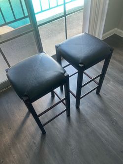 Two bar stools