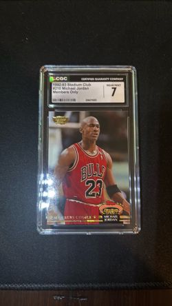 Michael Jordan 92-93 Stadium Club Members Only