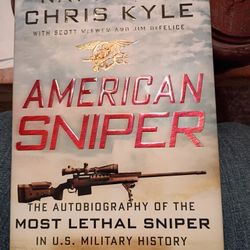American Sniper Autographed Novel